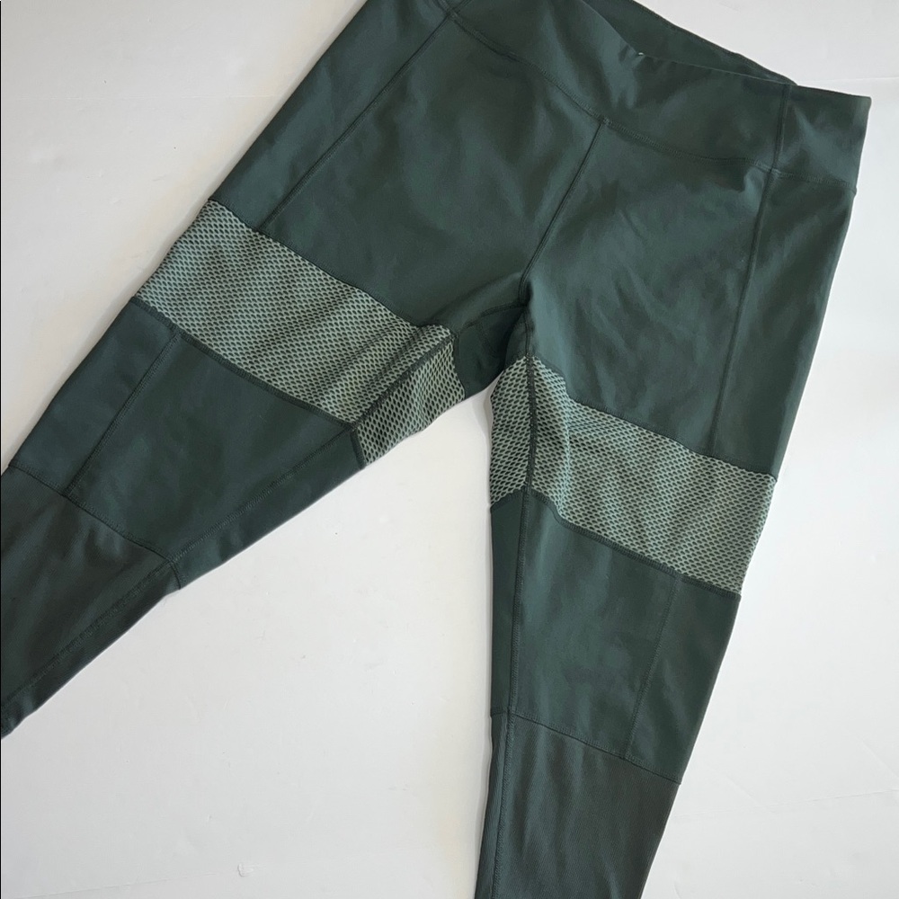 Women's Zella Charcoal Performance Leggings 1X - Picture 4 of 9